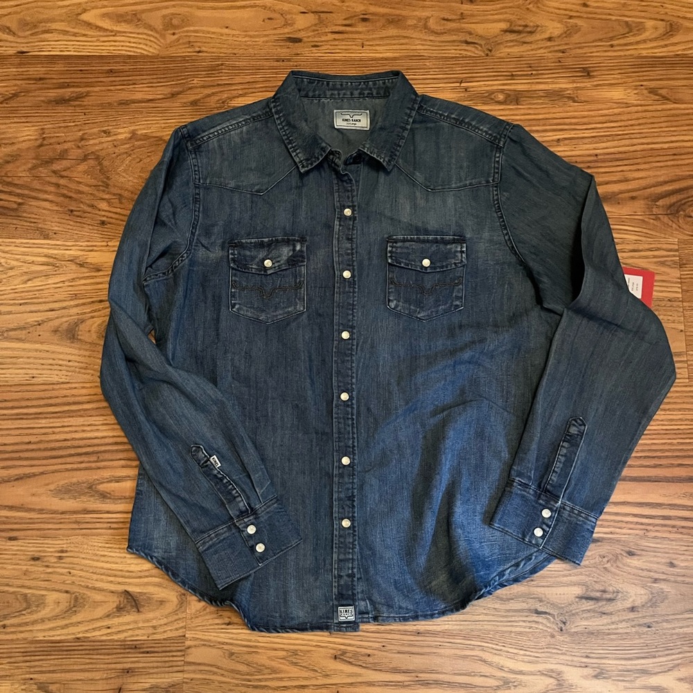 Kimes Ranch Denim Shirt